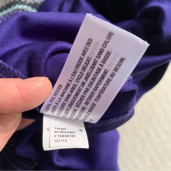 Mossimo purple patterned maxi dress - Picture 13 of 16